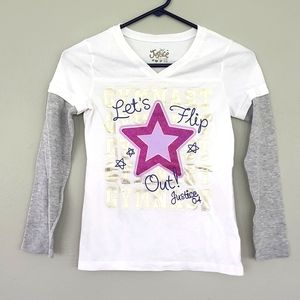 Justice Baseball Tee